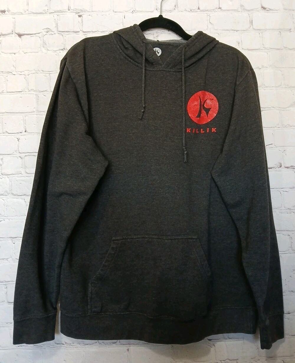 Killik Hoodie Pullover Sweatshirt Outdoor Hiking Mens Size Large Fleece Lined